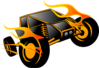 Flaming Rc Clip Art